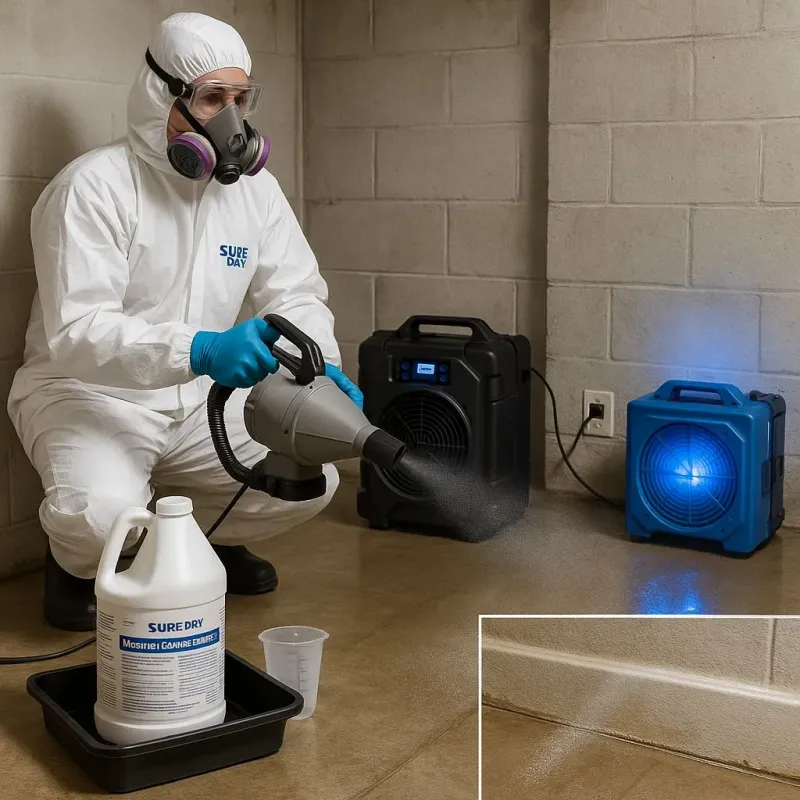 Sanitization and Odor Removal process in Bull Valley, IL