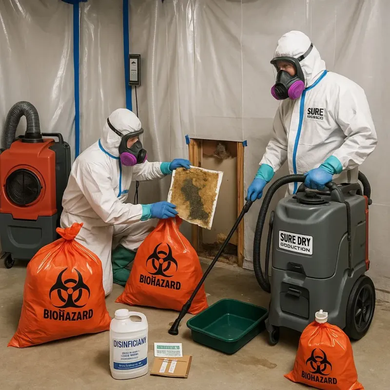 Contaminated Water Handling Protocols process in Bull Valley, IL